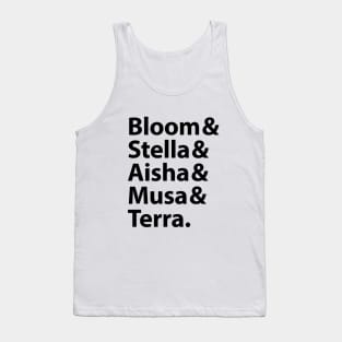 Bloom& Stella & Aisha & Musa & Terra Tank Top